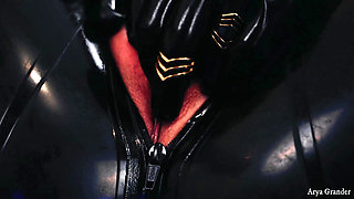 Femdom POV Giantess Video Latex Pvc Lesbians Arya Grander