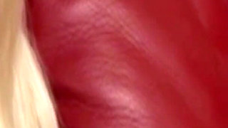 Blonde Skinny Teen Has Lesbian Sex with Her Best Friend Using a Strap on