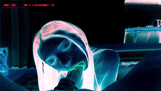 Trip into wild psychedelic passion with a daring backdoor guest