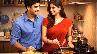 Indian Cuckold Wifey Have fun With Paramour Dinky Plumbing