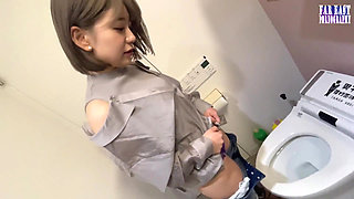 Stream Journey as a Slender Beauty Masters the Thrill of Standing Release Outdoors Part.1