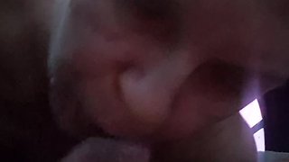 Amateur milf blowjob in car