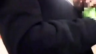 Public Train Sex with Japanese Amateur