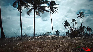 Caylian Curtis Fucks a Pilot on a Secluded Island Beach