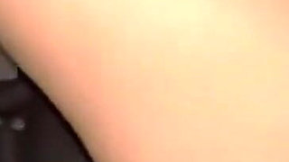 Wife Butt Fucked by Big Dick in the Back Seat