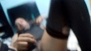 Deep fisting she enjoys it femdom