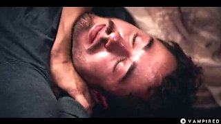 Mesmerized Wife Drains Cum From Tied Up Husband - Male Vampire Bondage Sex