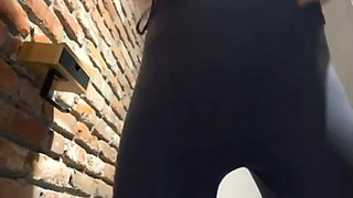 Masturbate in the Public Toilet