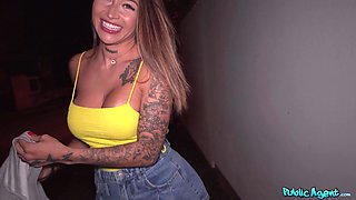 Attractive teen beauty Katty Soarez exciting adult video