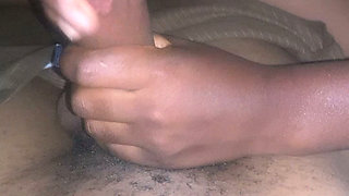 Sexy African Ebony Teen Skipped College to Suck BBC POV Wet Pussy Fucked After Sucking