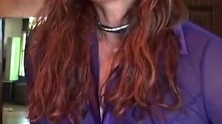 Big Natural Tits Stepmom Masturbates POV