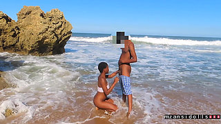 Beach Blow Job