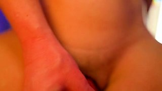 Brunette Teen POV: Alana Rose Takes It All In Close-Up