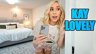 Prurient Kay's sloppy blowjob action