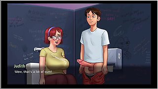 Hentai Anime - Pov: Stepmom Touches Your Shoulder Lightly, And You Forget Your Thought.(18+)