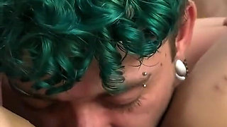 First Male Bi Scene: Intense Threesome with Double Blowjob