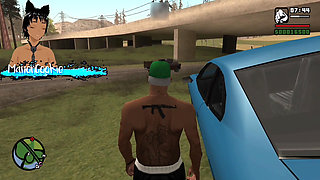 Gta San andreas hot coffee mod - Cj is out in the country so let's have some country gal sex in a barn