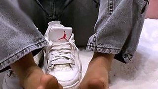 Long Foot Fetish clips at great Amateur Trampling collection