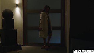 Neon Night: Blonde and Brunette's Poolside Passion -Ivy Wolfe, Janice Griffith