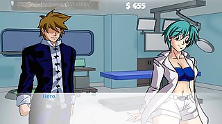 Ecchi adventure with Bulma in a wild hentai visual novel