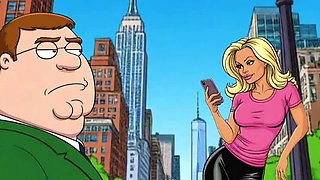 Horny Housewife Cuckold Fantasy Cartoon