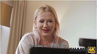 Blonde Teacher Lets Student 18+ Fuck Her To Keep A Secret About Second Job