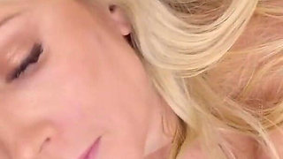 Fit Blonde with Perfect Body