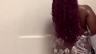 In the Shower Washing My Sexy Chubby Body