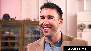 Sexy Redhead Scarlett Mae Swings With Hubby's Big Dick Friend - Hardcore Blowjob & Ride