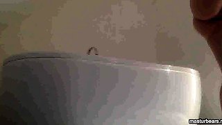 pounding dildo on the edge of the bath (Yasmine 22yo)