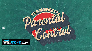 Strict Stepparents Charley Hart and Filthy Rich Control Their Stepdaughter's Love Life