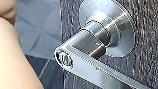 My Stepmom Masturbates in the Bathroom