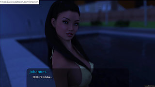 Summer with Mia - Getting handjob at the pool