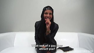 Slim Czech Evelin's Alluring Anal Audition