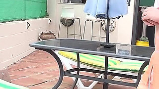 47yo Busty Mature MILF Marie Fucks the Pool Boy