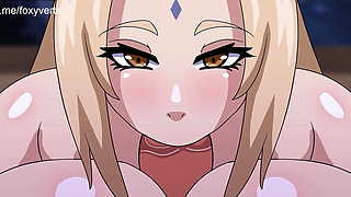 Tsunade Titjob and Blowjob