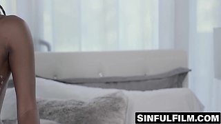 Ashley Aleigh is the perfect ebony lover for hard sex
