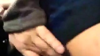 Public Train Sex with Japanese Amateur