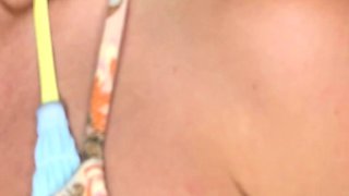 Straight amateurs wank and toy ass play