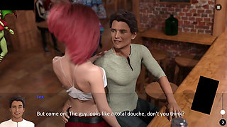 Demoness Sucks Cock While GF Swings - the Spellbook Corruption Route #6 Animated Sex Game