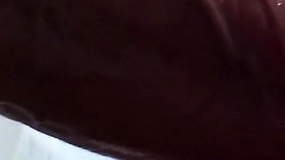 Close-up: Cheating Big Cock Sucking