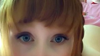 Amateur blonde teen girlfriend toyed and facialized