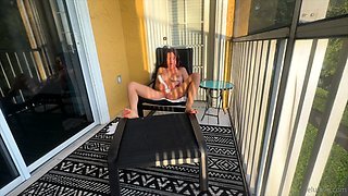 Softcore solo with Akane Ozora having fun with her clit