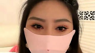 Glamour babe with big boobs masturbates in lingerie