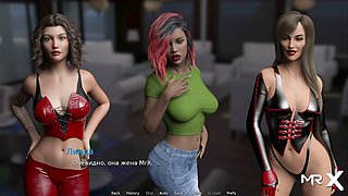 FFM threesome on the WaterWorld ship