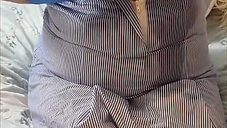 Naughty Nurse Julie - Oiled Tits & Bare Pussy Tease - 002-v-v-4-nurse-boobs