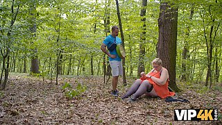 Valentina Sierra & friends indulge in public sex with big tits & saggy titties