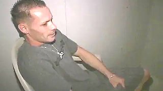 Tattoo Loser Sucking Dicks In Strange Glory Hole On Lunch Break Semen Swallowing Random Gayness