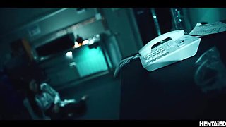 Asian Hentai Futanari Monster Fucks BBW - Creampie & Cum in Mouth