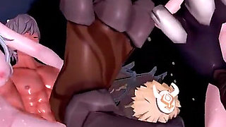 Genshin Impact - Lantern Rite Fuck Fiest Gangbang Genshin Girls Creamed 4 - 3D Hentai Animations